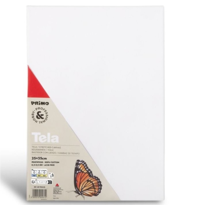 Lõuend raamil, 100 % puuvill, 25 x 35 cm